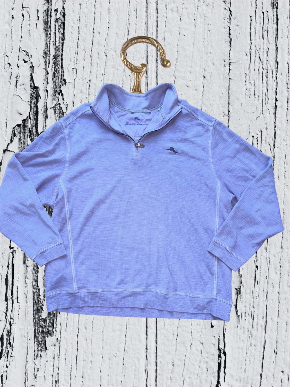 Tommy Bahama Tobago Bay Half Zip Lavender